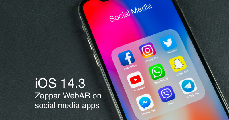 iOS 14.3 users can now enjoy even more seamless access to their WebAR content.